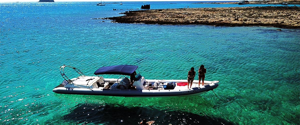 yacht tour crete